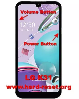 hard reset lg k31