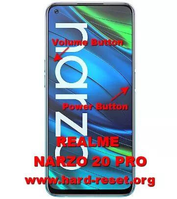 hard reset oppo realme narzo 20 pro