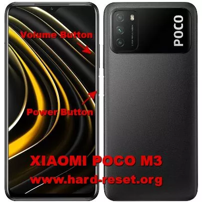 hard reset xiaomi poco m3