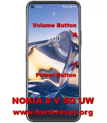hard reset nokia 8 v 5g uw