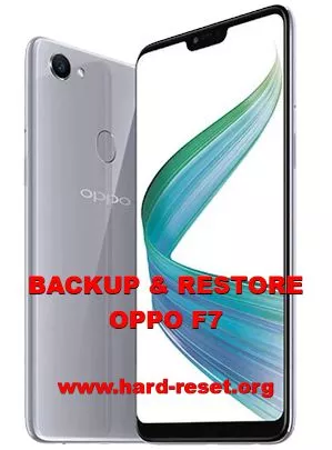 solution to backup restore data on oppo f7