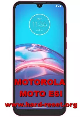 hard reset motorola moto e6i android one