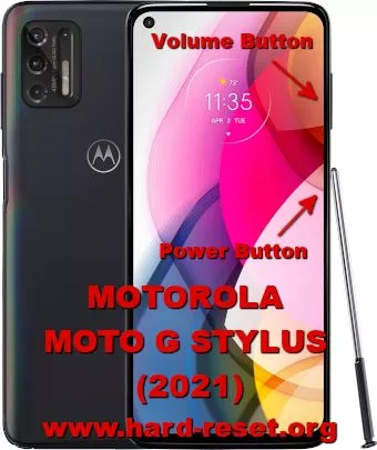hard reset motorola moto g stylus 2021 XT2115