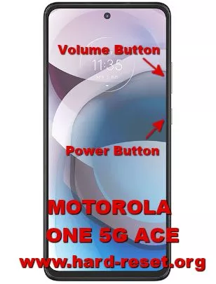 hard reset motorola one 5g ace