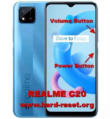 hard reset oppo realme c20