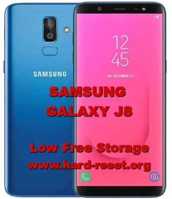 how to fix low storage issues on samsung galaxy j8 insufficient internal memory