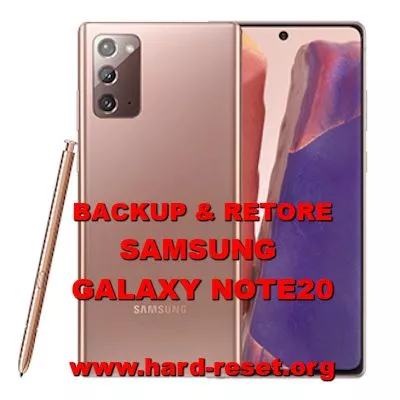 how to backup restore data on samsung galaxy note 20