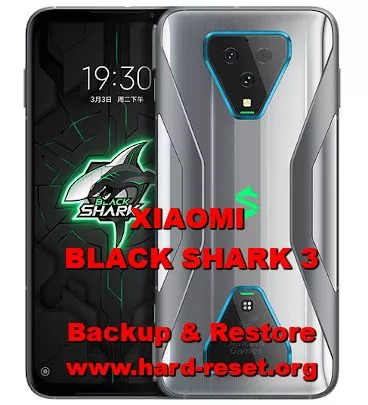 how to backup and restore data on xiaomi blackshark 3