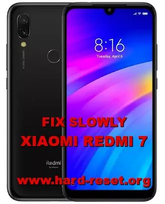 how to fix slowly response xiaomi redmi 7