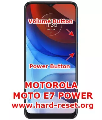 hard reset motorola moto e7 power