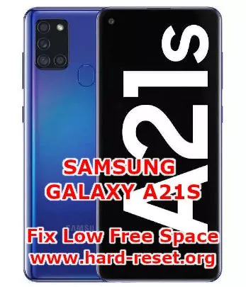 solutions for insufficient full storage issues on samsung galaxy a21s