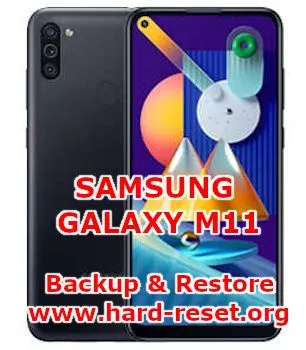 how backup & restore data on samsung galaxy m11