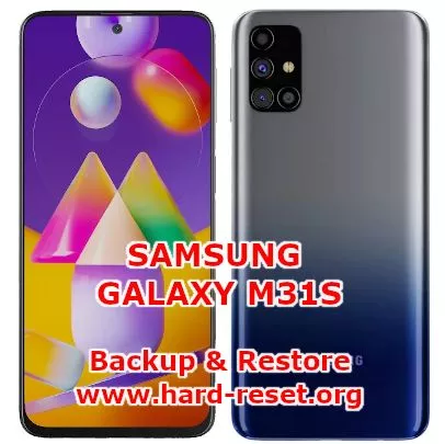 how to backup & restore data on samsung galaxy m31s (SM-M317F)