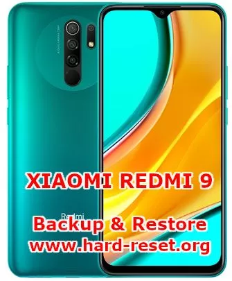 how to backup & restore data on xiaomi redmi 9