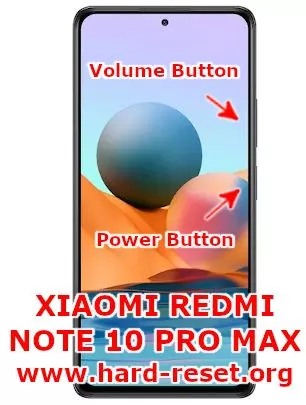 hard reset xiaomi redmi note 10pro max