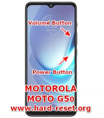 hard reset motorola moto g50
