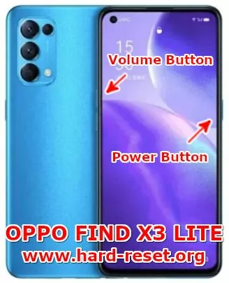hard reset oppo find x3 lite