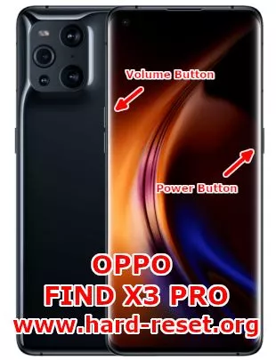 hard reset oppo find x3 pro