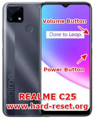 hard reset oppo realme c25