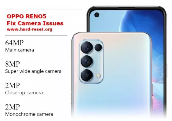 solution to fix camera issues on oppo reno5