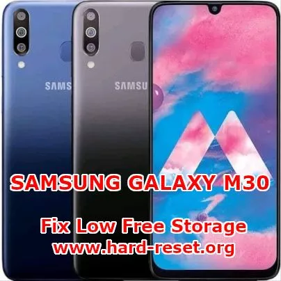 solution to fix low free storage on samsung galaxy m30 memory full
