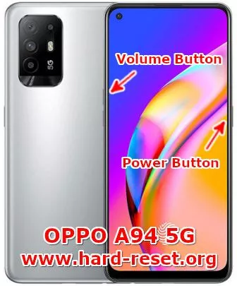 hard reset oppo a94 5g