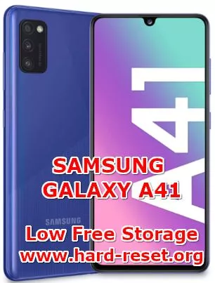 solution to fix insufficient memory full issues on samsung_galaxy a41