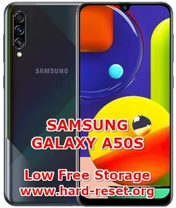 solution to fix low free storage on samsung galaxy a50s