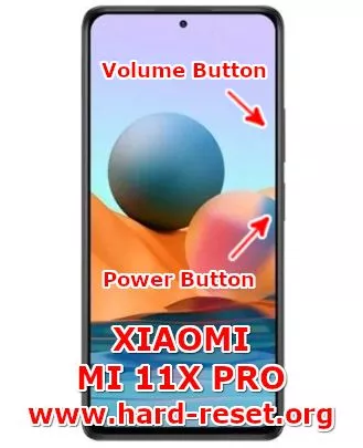 hard reset xiaomi mi 11x pro