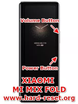 hard reset xiaomi mi mix fold