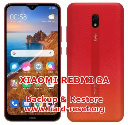solution to backup & restore data on xiaomi redmi 8a