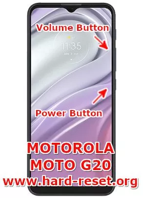 hard reset motorola moto g20