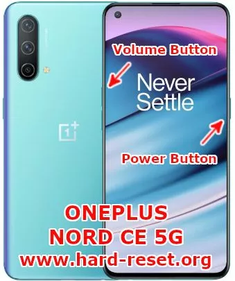 hard reset oneplus nord ce 5g
