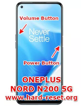 hard reset oneplus nord n200 5g