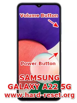 hard reset samsung galaxy a22 5g