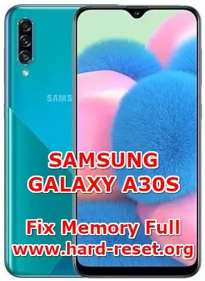 solution to fix insufficient memory full on samsung galaxy a30s
