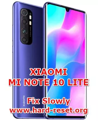 solution to fix lagging issues on xiaomi mi note10 lite