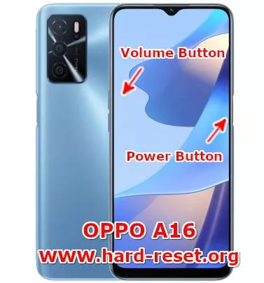 hard reset oppo a16