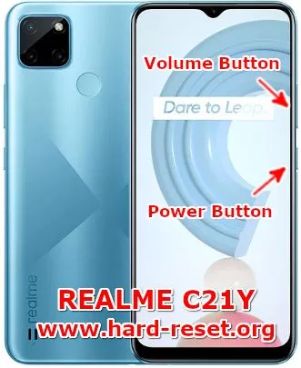 hard reset oppo realme c21y