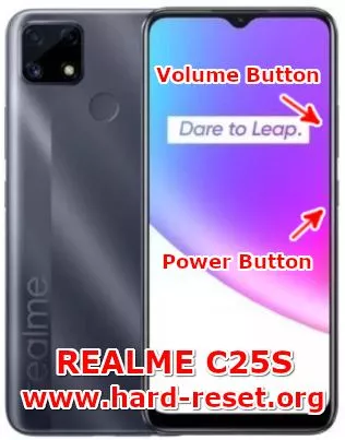 hard reset oppo realme c25s