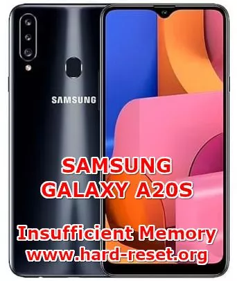 solution to fix insufficient memory issues on samsung galaxy a20s
