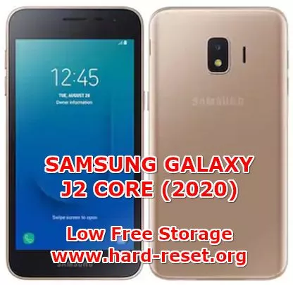 solutions to fix internal memory full on samsung galaxy j2 core 2020