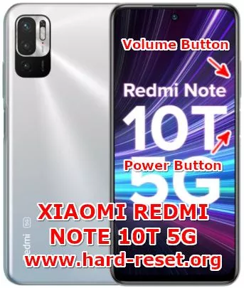 hard reset xiaomi redmi note 10t 5g