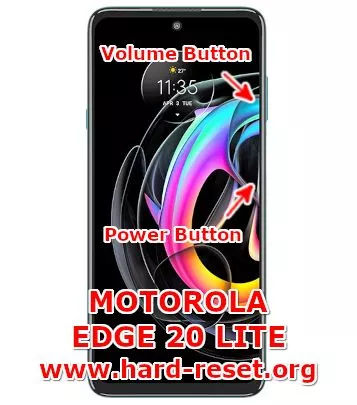 hard reset motorola edge 20 lite