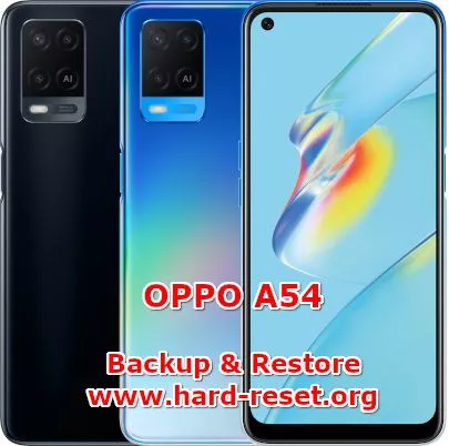 how to backup & restore data on oppo a54