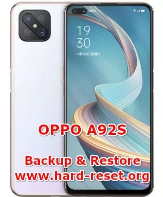 how to backup & restore data on oppo a92s