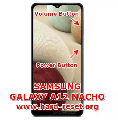 hard reset samsung galaxy a12 nacho