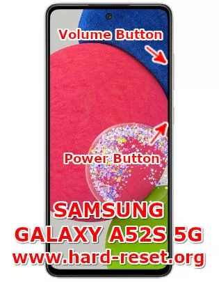 hard reset samsung galaxy a52s 5g