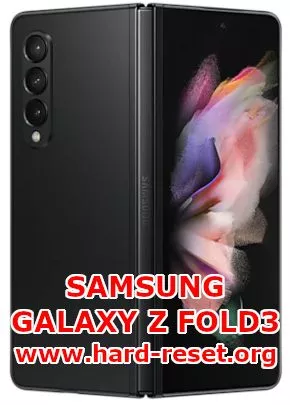 hard reset samsung galaxy z fold3