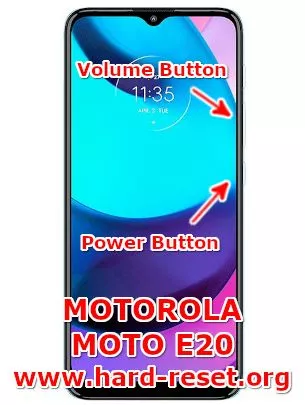 hard reset motorola moto e20 android go